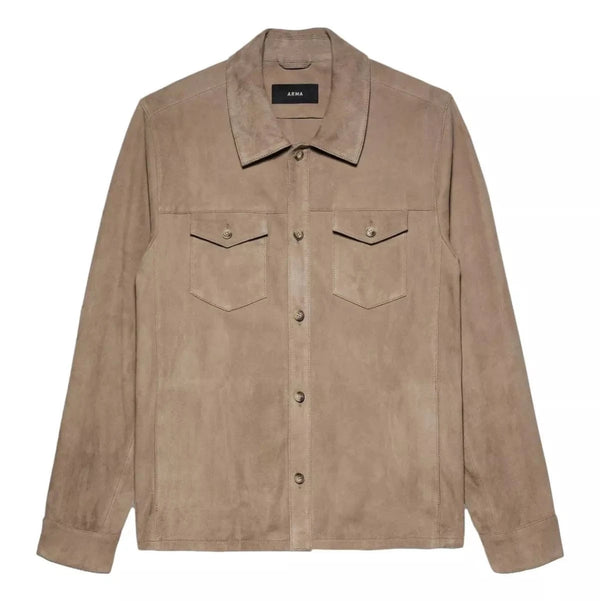 ARMA OUTDOOR SHIRT 50 / GROEN DEX Suede Western Shirt groen - Match Laren