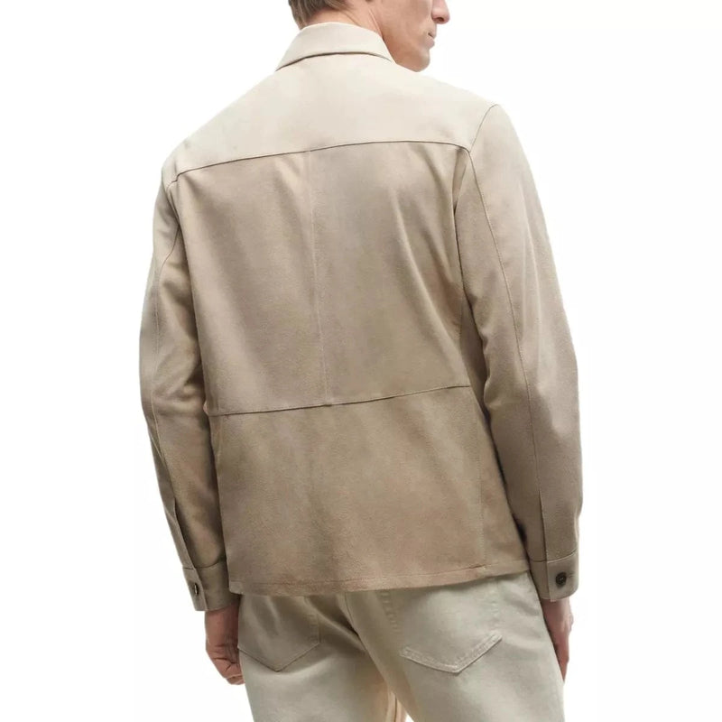 ARMA OUTDOOR SHIRT DEX Suede Western Shirt grijs - Match Laren