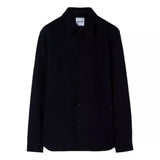 ASPESI OUTDOOR SHIRT S / MARINE ASPESI Boiled Wool Shirt - Match Laren
