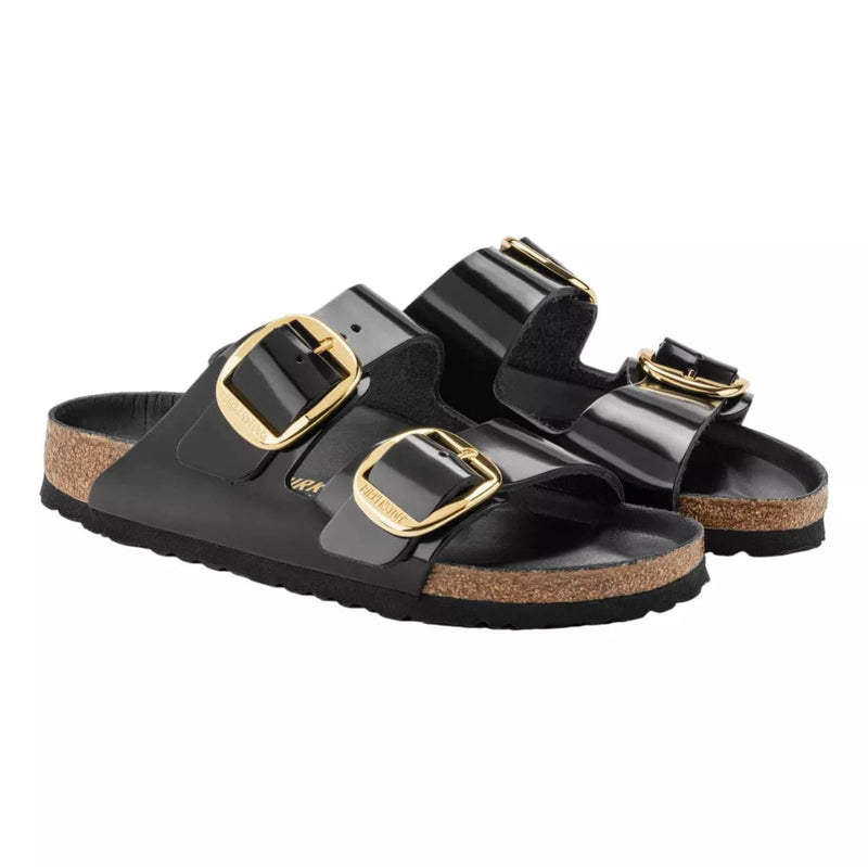 BIRKENSTOCK Birkenstock Arizona Big Buckle Zwart - Match Laren