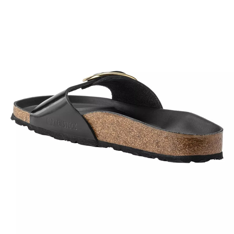 BIRKENSTOCK M SANDAAL Birkenstock Madrid Big Buckle Zwart Lak - Match Laren