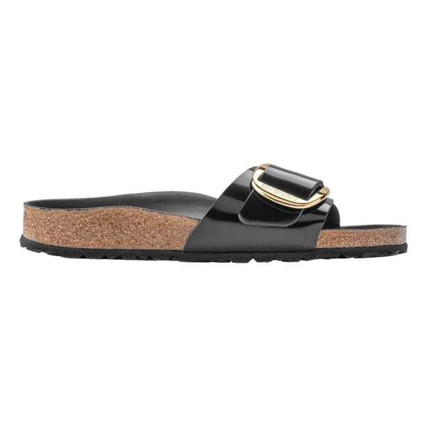 BIRKENSTOCK M SANDAAL Birkenstock Madrid Big Buckle Zwart Lak - Match Laren