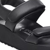 BIRKENSTOCK M SANDAAL Birkenstock Slipper Theda Zwart - Match Laren