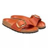 BIRKENSTOCK Madrid Big Buckle Vetleer Oranje - Match Laren