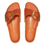 BIRKENSTOCK Madrid Big Buckle Vetleer Oranje - Match Laren