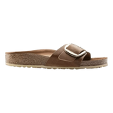 BIRKENSTOCK M SLIPPER 37 / COQNAC Birkenstock Slipper Madrid Big Buckle Coqnac - Match Laren
