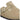 BIRKENSTOCK M SLIPPER Birkenstock Boston Suede Lamswol Taupe - Match Laren