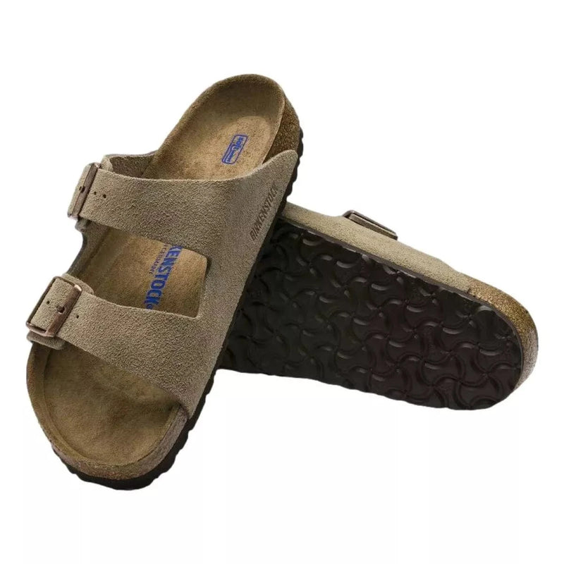 BIRKENSTOCK M SLIPPER Birkenstock Slipper Arizona Taupe - Match Laren