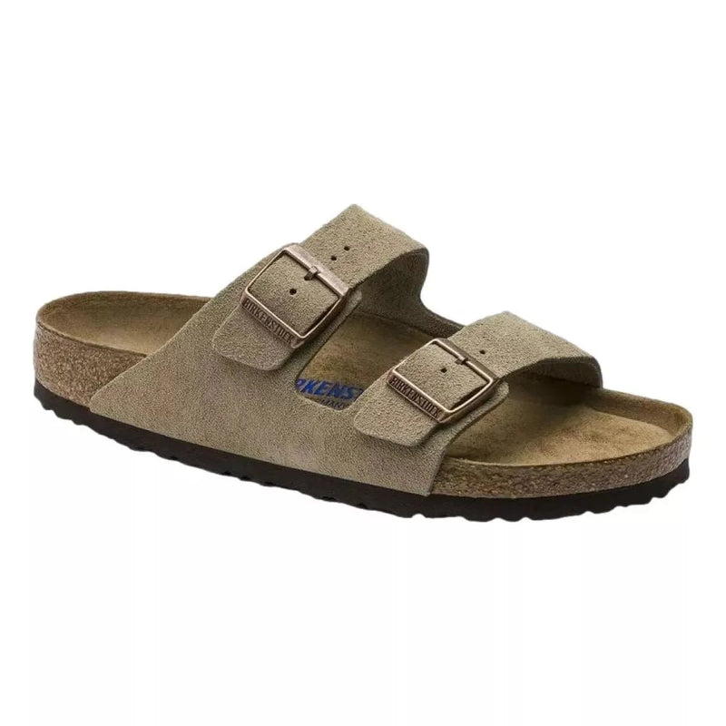 BIRKENSTOCK M SLIPPER Birkenstock Slipper Arizona Taupe - Match Laren