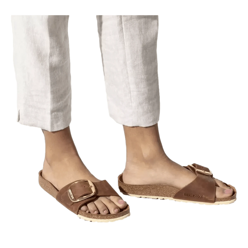 BIRKENSTOCK M SLIPPER Birkenstock Slipper Madrid Big Buckle Coqnac - Match Laren