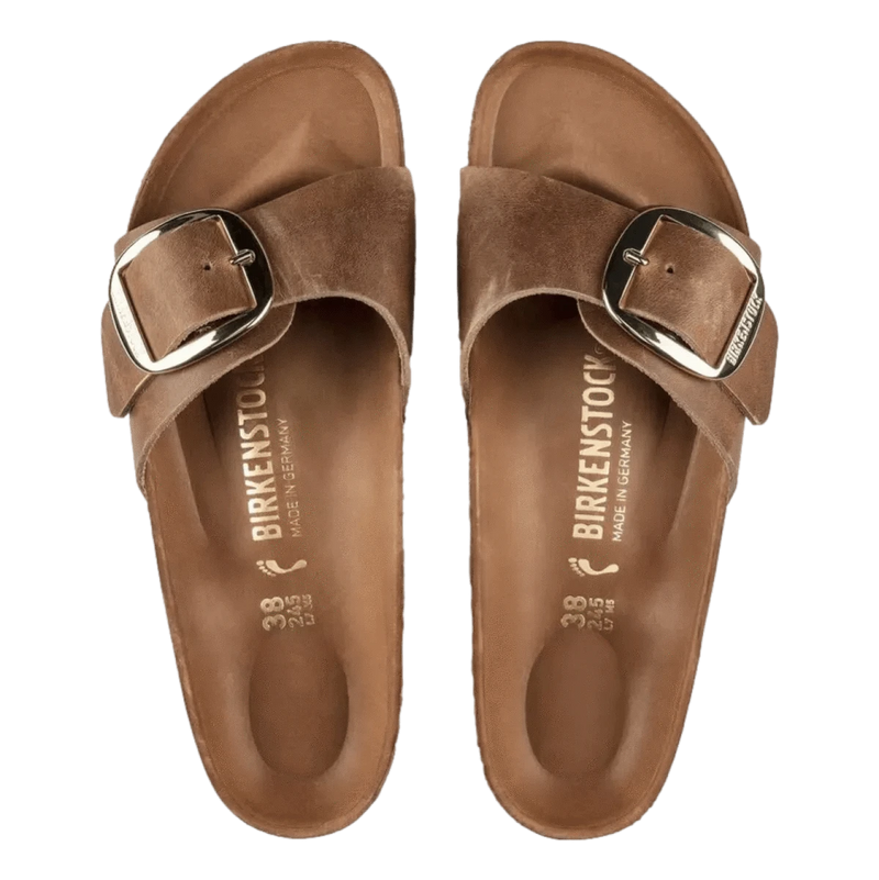 BIRKENSTOCK M SLIPPER Birkenstock Slipper Madrid Big Buckle Coqnac - Match Laren