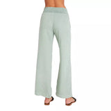 BLLMR M BROEK XL / MINT Bella Dahl Broek Met Gesmokte Taille En Wijde Pijpen Mint - Match Laren