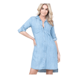 BLLMR M JURK Bllmr Mini-Jurk Nora Licht Denim - Match Laren