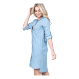 BLLMR M JURK Bllmr Mini-Jurk Nora Licht Denim - Match Laren