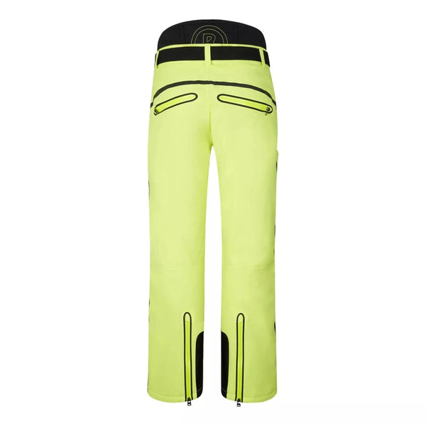 BOGNER SKI BROEK 52L / NEON GEEL BOGNER Tim Ski Trousers Neon Yellow - Match Laren