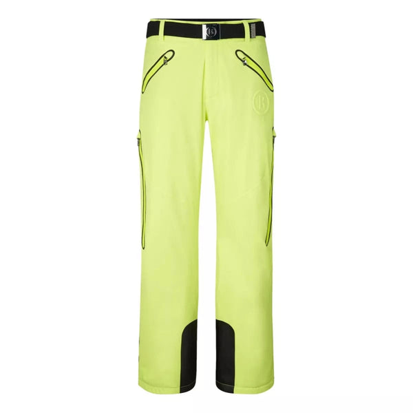 BOGNER SKI BROEK 52L / NEON GEEL BOGNER Tim Ski Trousers Neon Yellow - Match Laren