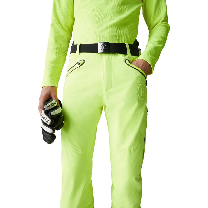 BOGNER SKI BROEK BOGNER Tim Ski Trousers Neon Yellow - Match Laren