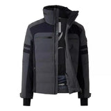 BOGNER SKI JACK Bogner Softshell ski-jas Minho in Donkergrijs/zwart - Match Laren