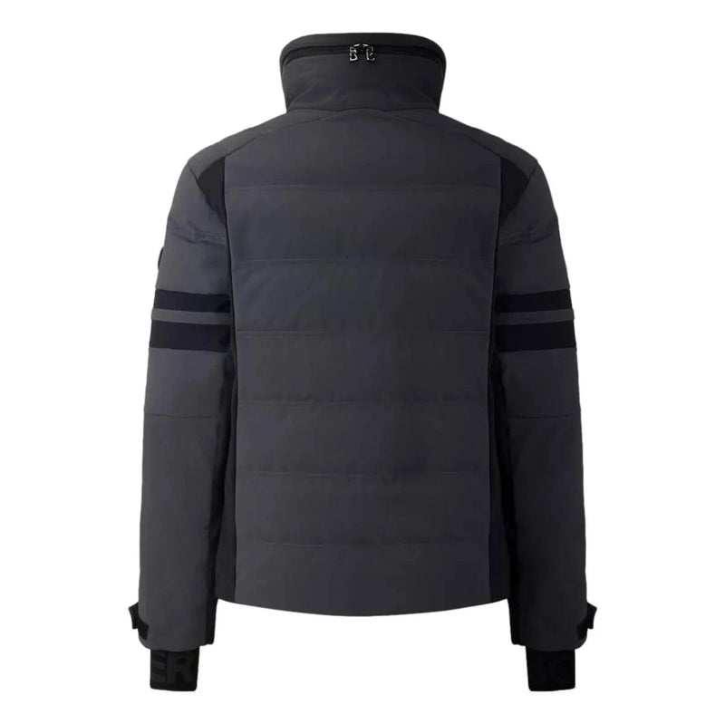 BOGNER SKI JACK Bogner Softshell ski-jas Minho in Donkergrijs/zwart - Match Laren