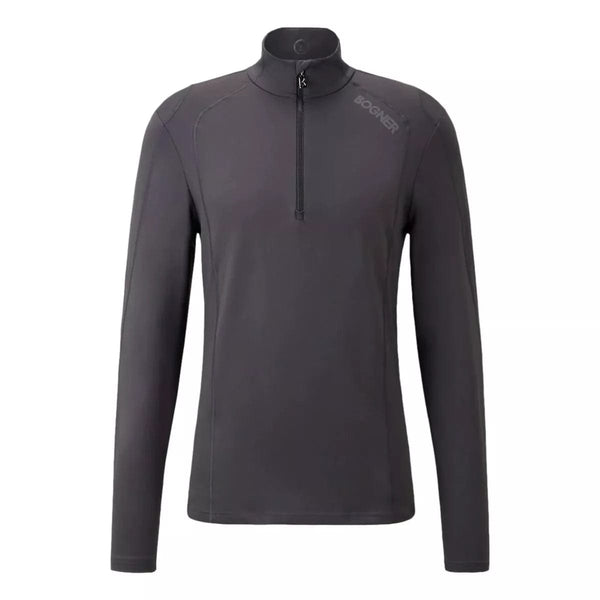 BOGNER SKI PULLI Bogner First Layer Harry in Donkergrijs - Match Laren