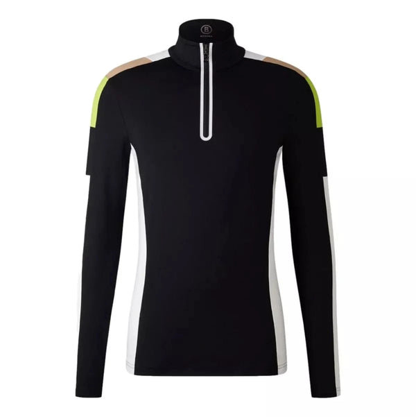 BOGNER SKI PULLI M / ZWART COMBI Bogner First layer Mica in Zwart-wit - Match Laren