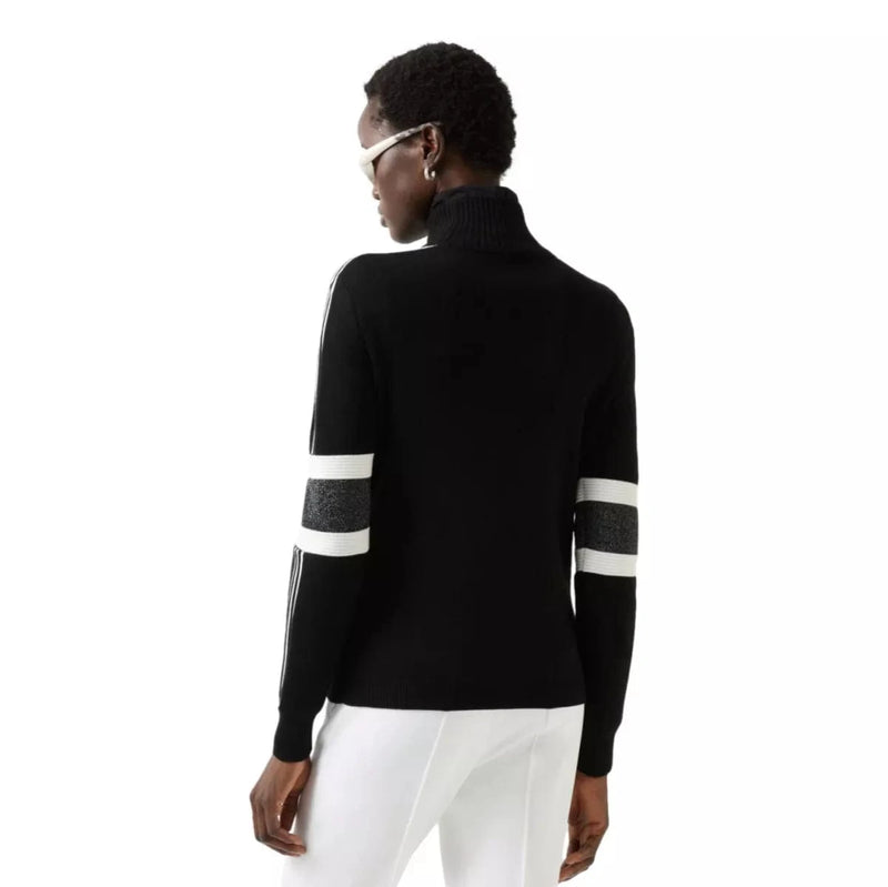 BOGNER SKI TRUI Bogner Trui Lissa in Zwart/wit - Match Laren