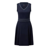 BOGNER SP JURK Bogner Jurk Edita Marineblauw - Match Laren