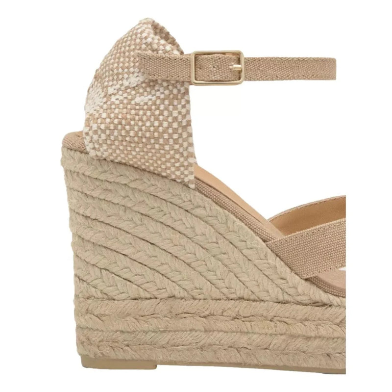 CASTANER M SANDAAL Castañer Sandalen Met Sleehak Zandkleur - Match Laren