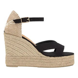 CASTANER M SCHOEN HAK 37 / ZWART Castañer Sandalen Met Sleehak Zwart - Match Laren