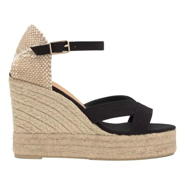 CASTANER M SCHOEN HAK 37 / ZWART Castañer Sandalen Met Sleehak Zwart - Match Laren