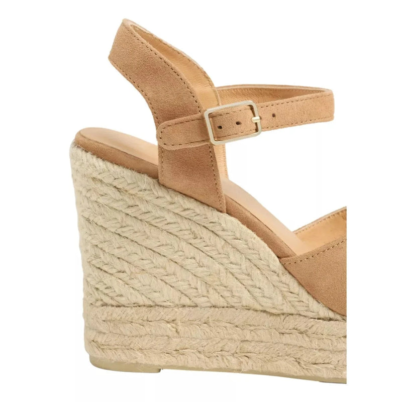 CASTANER M SCHOEN HOOG Castañer Sleehak Blaudell Camel - Match Laren