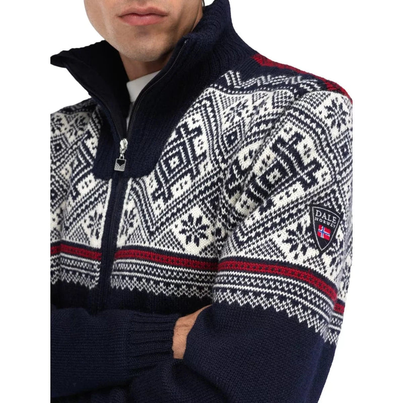 DALE OF NORWAY AS SKI WINDSTOPPER Dale Of Norway As Hardanger Ski Vest Marine Combi - Match Laren