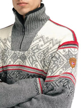 DALE OF NORWAY AS SKI WINDSTOPPER XL / GRIJS MELEE Dale Of Norway As Vail Ski Sweater Grijs Melee - Match Laren