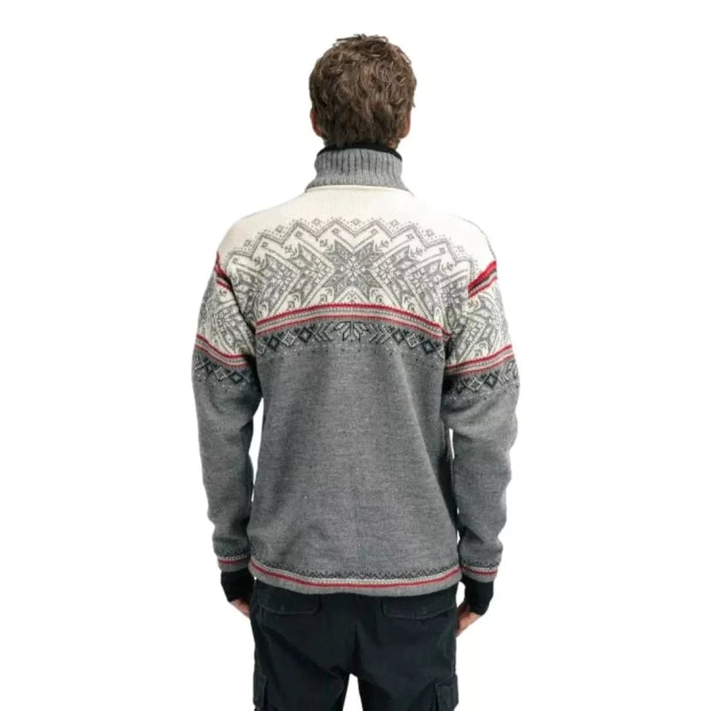DALE OF NORWAY AS SKI WINDSTOPPER XL / GRIJS MELEE Dale Of Norway As Vail Ski Sweater Grijs Melee - Match Laren