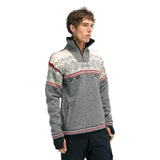 DALE OF NORWAY AS SKI WINDSTOPPER XL / GRIJS MELEE Dale Of Norway As Vail Ski Sweater Grijs Melee - Match Laren