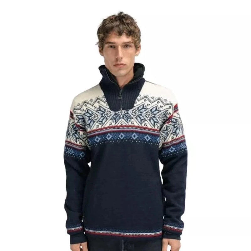 DALE OF NORWAY AS SKI WINDSTOPPER XL / MARINE COMBI Dale Of Norway As Vail Ski Sweater Marine - Match Laren