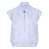 DANTE6 M GILET 38 / LICHTBLAUW Dante6 Gilet Rowen Lichtblauw - Match Laren