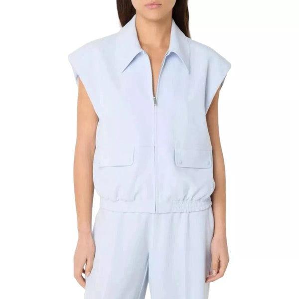 DANTE6 M GILET 38 / LICHTBLAUW Dante6 Gilet Rowen Lichtblauw - Match Laren