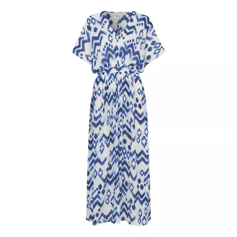 DEA KUDIBAL M JURK Dea Kudibal Laurie Solar Midi Jurk - Blauw