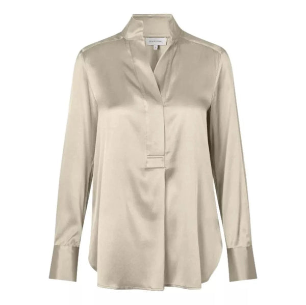 DEA KUDIBAL M TOP L / ZAND Dea Kudibal Natedea Blouse Beach Zand - Match Laren