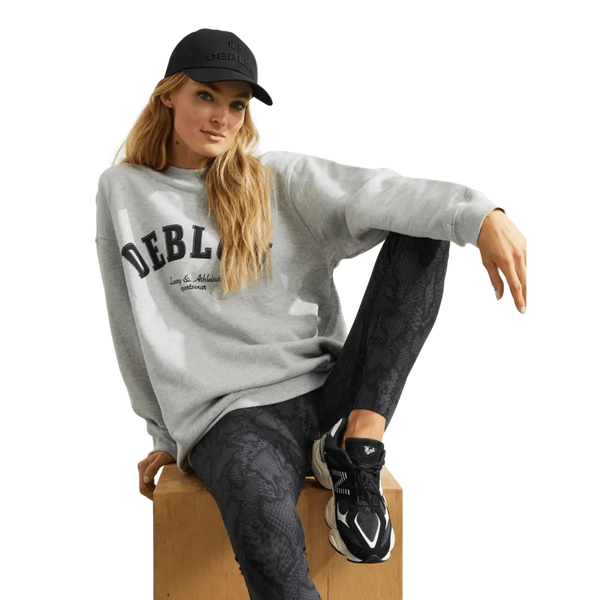 DEBLON SP SWEATER M / GRIJS MELEE Deblon Sport Sweater Puck Grijs Melee - Match Laren