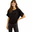 DEBLON SP TIGHT Deblon Celine Flared Leggings Grijs Combi - Match Laren