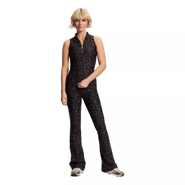 DEBLON SP TIGHT Deblon Celine Flared Leopard Legging - Match Laren