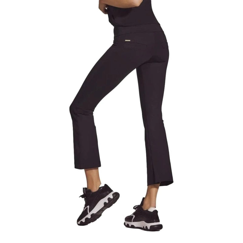 DEBLON SP TIGHT Deblon sports celine cropped flared leggings | black