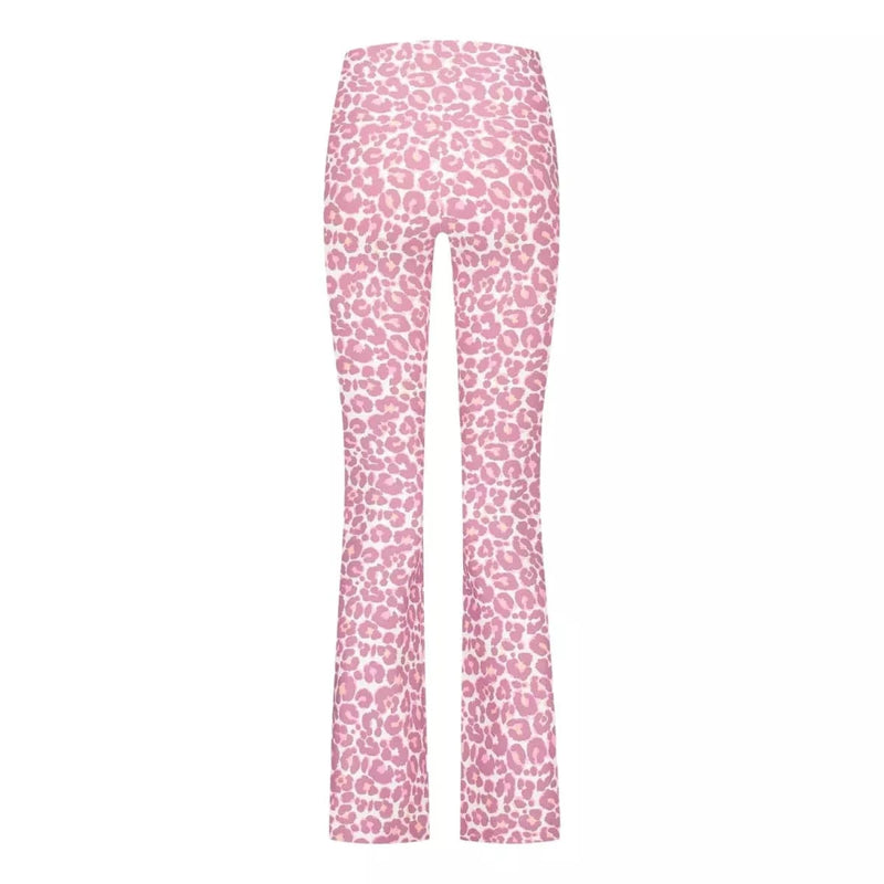 DEBLON Deblon Sports Cropped Legging Flared Celine Leopard Rose - Match Laren