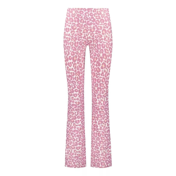 DEBLON SP TIGHT Deblon Sports Cropped Legging Flared Celine Leopard Rose - Match Laren