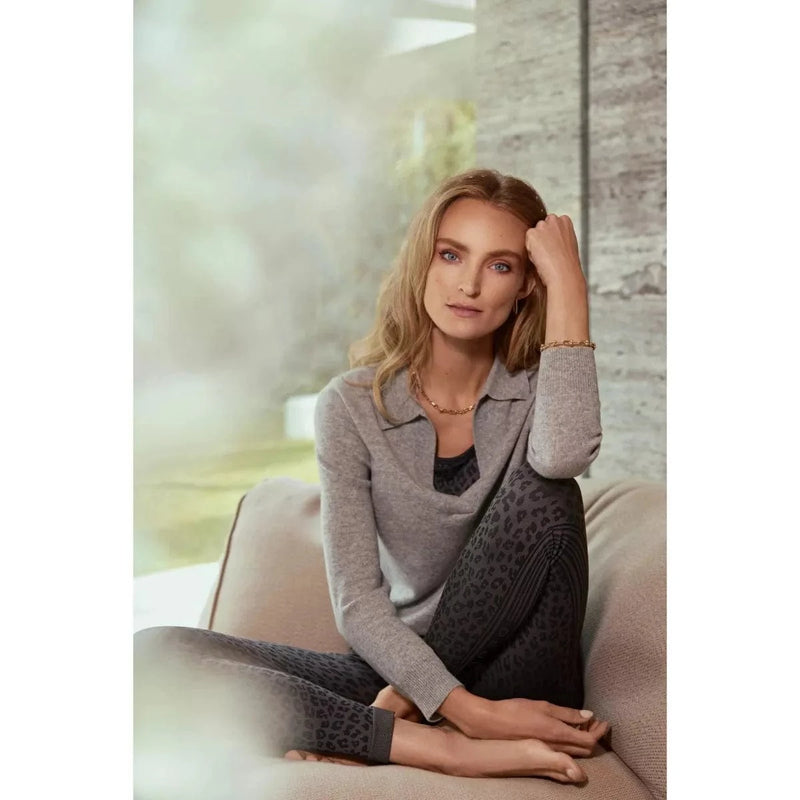 DEBLON SP TIGHT S / GRIJS COMBI Deblon Sports Legging Jiska Grijs - Match Laren