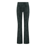 DEBLON SP TIGHT S / GROEN COMBI Deblon Celine Flared Legging Groen - Match Laren