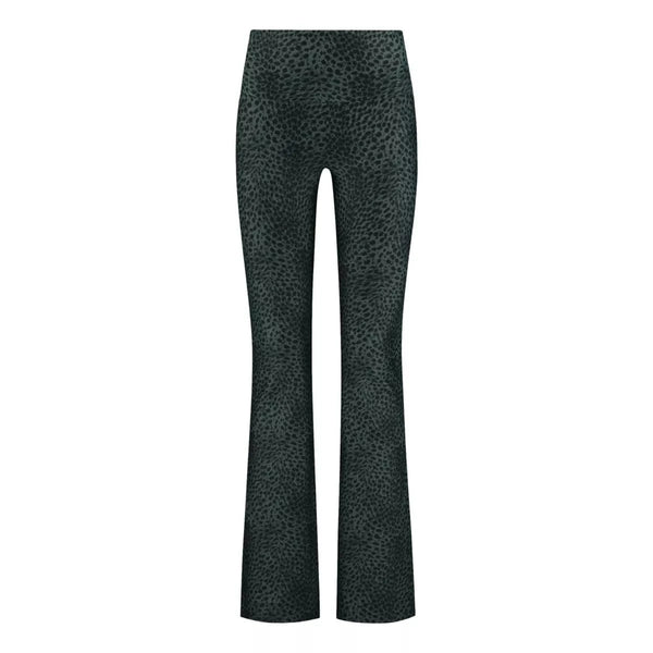 DEBLON SP TIGHT S / GROEN COMBI Deblon Celine Flared Legging Groen - Match Laren