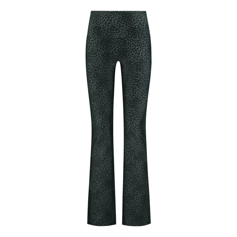 DEBLON SP TIGHT S / GROEN COMBI Deblon Celine Flared Legging Groen - Match Laren